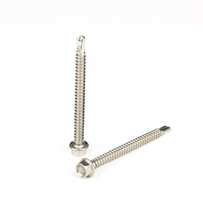 Μαύρη Sus316 Hex Head Screws Προσαρμοσμένη υποστήριξη για αυτοτρυπτικές βίδες από ανοξείδωτο χάλυβα