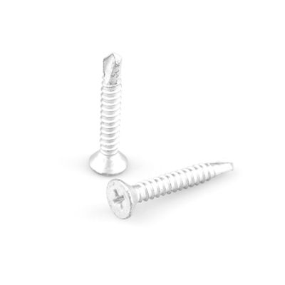 -κατασκευασμένο από διμετάλλευμα από ανοξείδωτο χάλυβα Phillips Csk Flat Head Self Drilling Screw για τοποθέτηση πεζοδρόμων