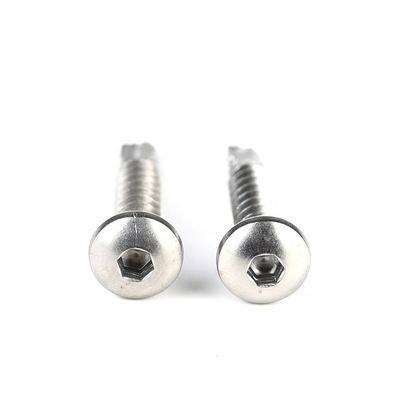 Προσαρμοσμένο από ανοξείδωτο χάλυβα Hex Socket Pan Head Self Drilling Screw για τα πρότυπά σας