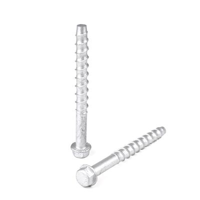 Μεγάλη διάμετρος μασονία βίδες Standard Carbon Steel Hex Anchor Bolt για κώνους ασφαλείας