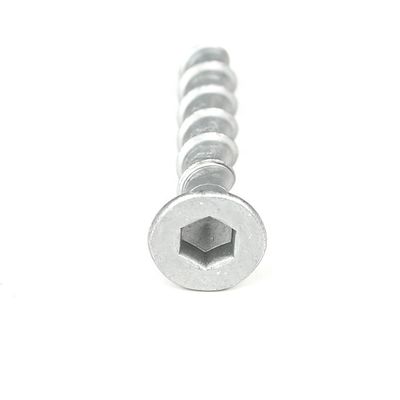 Εξακόσια κεφαλές από ανοξείδωτο χάλυβα Countersunk Flat Self Tapping Cement Screws για την κατασκευή