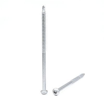 St6.3*125mm Bimetal Galvanized Pan Head Torx Self Drilling Screws Προσαρμοσμένη υποστήριξη