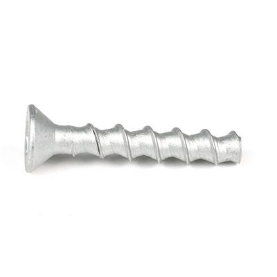 Εξακόσια κεφαλές από ανοξείδωτο χάλυβα Countersunk Flat Self Tapping Cement Screws για την κατασκευή