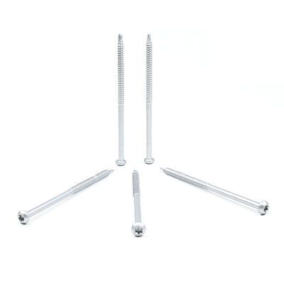 St6.3*125mm Bimetal Galvanized Pan Head Torx Self Drilling Screws Προσαρμοσμένη υποστήριξη