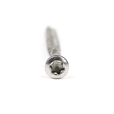 Ατσάλι από ανοξείδωτο χάλυβα Torx Trim Head Deck Screws για ξύλινη δομή