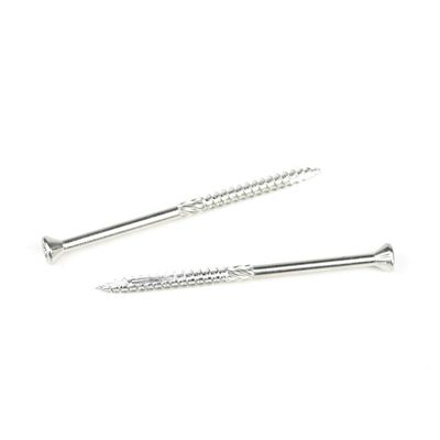 100mm 4 x 20 INCH Torx Flat Head Self Tapping Chipboard βίδες με προσαρμοσμένο σχεδιασμό