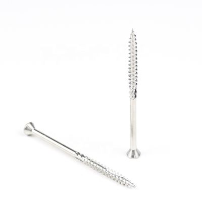 100mm 4 x 20 INCH Torx Flat Head Self Tapping Chipboard βίδες με προσαρμοσμένο σχεδιασμό
