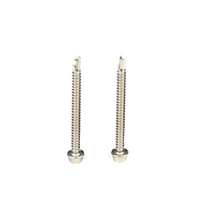 Μαύρη Sus316 Hex Head Screws Προσαρμοσμένη υποστήριξη για αυτοτρυπτικές βίδες από ανοξείδωτο χάλυβα