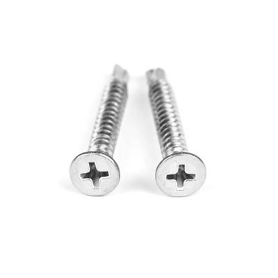 Εγκατάσταση με ατσάλινα Phillips Countersunk Flat Head Self Drilling Screws