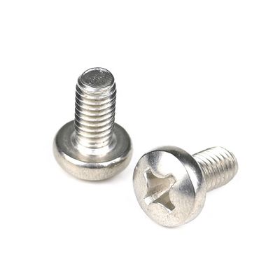 100% QC δοκιμασμένο SUS304 M6 Truss Head Phillips 12mm Pan Head Machine Screw για φούρνο αερίου