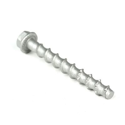 Προσεκτικά κατασκευασμένα M8x75mm Flange Hexagon Head Στροφές σκυροδέματος από ανοξείδωτο χάλυβα 410