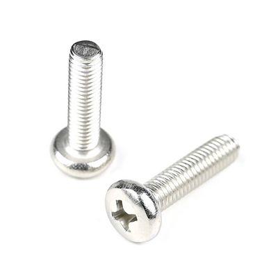 Εύκολη εγκατάσταση M5 X 20mm Pan Head DIN 7985 Phillips Pan Screws για τα ράφια των εμπορευμάτων