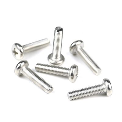 Εύκολη εγκατάσταση M5 X 20mm Pan Head DIN 7985 Phillips Pan Screws για τα ράφια των εμπορευμάτων