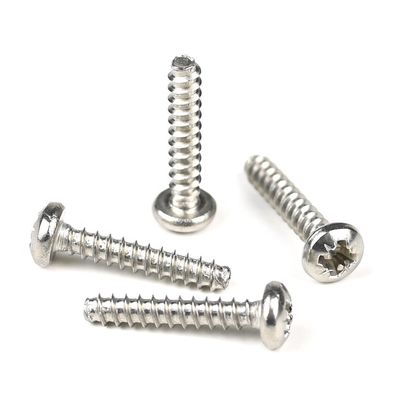 Στροφές από ανοξείδωτο χάλυβα M3.5x18mm με Pozidriv Drive και Plain Finish