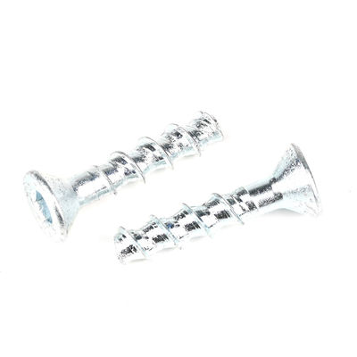Σιδηρουργική Ζινκ 50mm M8 Χάλυβα Hex Socket Countersunk Flat Head Bolts για ανθεκτικό