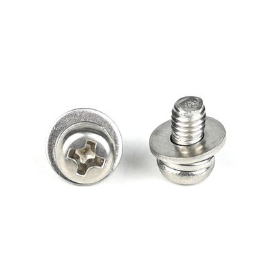 M4 X 8mm Pan Head Phillips Machine Screws για επίπεδα κρεβάτια 100% QC δοκιμασμένο και πρότυπο ISO
