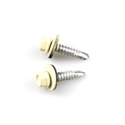 Εγκατάσταση Ατσάλι Hex Flange αυτο-κατεβάζοντας δίμεταλική βίδα με πλυντήριο Epdm