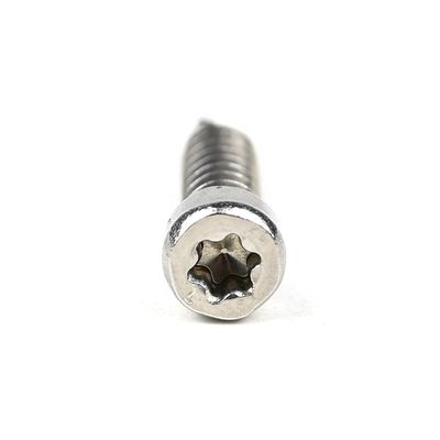 Σιδηροδρομική δομή αυτοτρυπάνιση βίδα M6x25mm Torx Fillister με εγκατάσταση