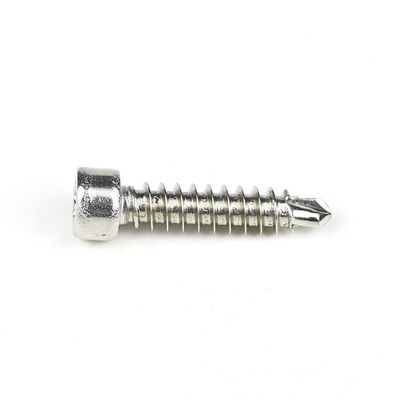 Σιδηροδρομική δομή αυτοτρυπάνιση βίδα M6x25mm Torx Fillister με εγκατάσταση