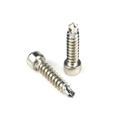Σιδηροδρομική δομή αυτοτρυπάνιση βίδα M6x25mm Torx Fillister με εγκατάσταση