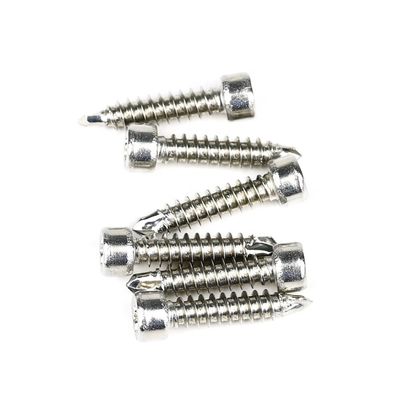 Σιδηροδρομική δομή αυτοτρυπάνιση βίδα M6x25mm Torx Fillister με εγκατάσταση
