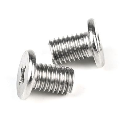 100% QC δοκιμασμένο από ανοξείδωτο χάλυβα Flat Phillips M5 X 8mm μηχανικές βίδες για το ράφι των εμπορευμάτων