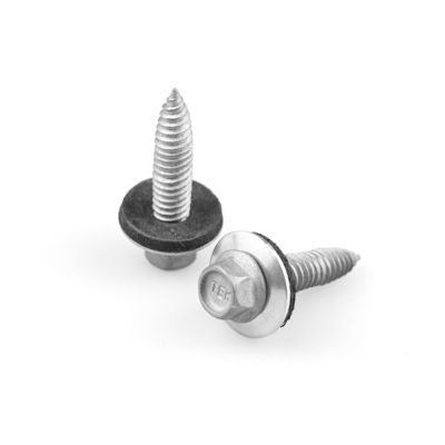100% QC δοκιμασμένο Bi Metal Self Tapping Sheet Metal Screw 6x25 με Epdm Washer Hex Head