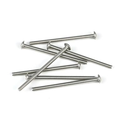 ISO Standard ZINC Finish M4 Button Phillips Head Machine Screw 65mm από ανοξείδωτο χάλυβα SS304