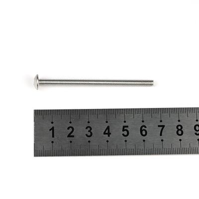 ISO Standard ZINC Finish M4 Button Phillips Head Machine Screw 65mm από ανοξείδωτο χάλυβα SS304