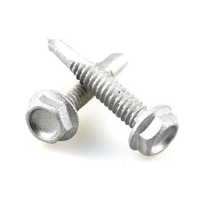 Προσαρμοσμένα DIN7504K Flange Hex Head Bi-Metal Self Drilling Screws 4.8x25mm Πρότυπο