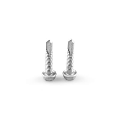 Προσαρμοσμένα DIN7504K Flange Hex Head Bi-Metal Self Drilling Screws 4.8x25mm Πρότυπο