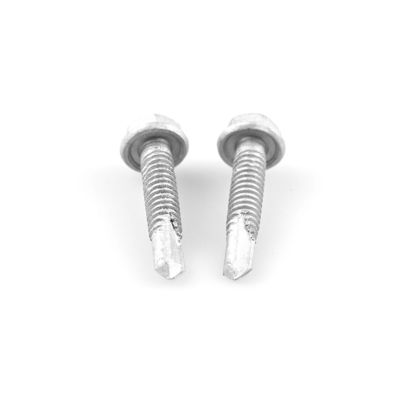 Προσαρμοσμένα DIN7504K Flange Hex Head Bi-Metal Self Drilling Screws 4.8x25mm Πρότυπο