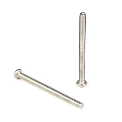 Ατσάλι από ανοξείδωτο χάλυβα M4 x 10mm Pan Head Phillips βίδες για ηλιακό θερμαντήρα νερού Plain Finish