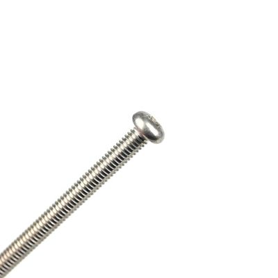 Ατσάλι από ανοξείδωτο χάλυβα M4 x 10mm Pan Head Phillips βίδες για ηλιακό θερμαντήρα νερού Plain Finish