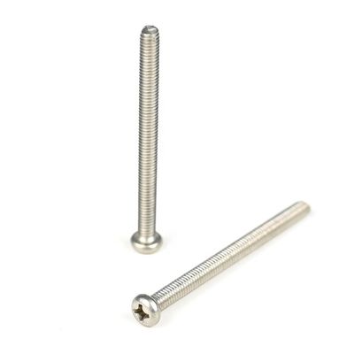 Ατσάλι από ανοξείδωτο χάλυβα M4 x 10mm Pan Head Phillips βίδες για ηλιακό θερμαντήρα νερού Plain Finish