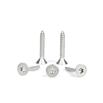 Τεχνική τελική κατασκευή Torx Flat Countersunk Self-Tapping Screws 316 από ανοξείδωτο χάλυβα για ξύλο