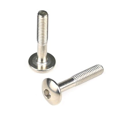 M4 22mm Τμήμα νήματος Κεφαλάκι Κεφαλάκι Hex Socket Machine βίδες για κουζίνα