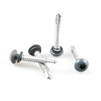 Μετρική Torx Pan Head Αυτοτρυπτική βίδα από ανοξείδωτο χάλυβα Bimetal βίδα με πλυντήριο Epdm
