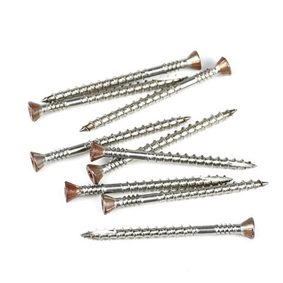 SS316 Καφέ χρωματισμένο αντιεγκλωβισμένο Torx Head ξύλινη βίδα ξύλινου ξυλοπίνακα για την κατασκευή ξυλοπετρώματος