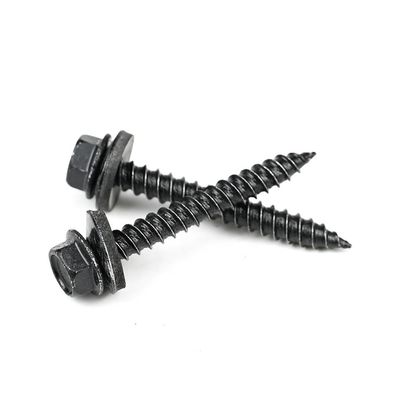 ΖΙΝΚΑΤΙΚΗ Τελεία Φλάντζης Hex Head ξύλινη βίδα για ξύλινα οικοδομικά υλικά και δομές