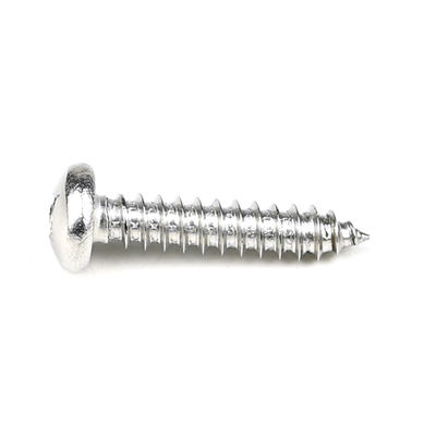 100% QC δοκιμάστηκε 304 Stainless Steel Pan Head Self Tapping Screw 8 X20 με τετραγωνική κίνηση