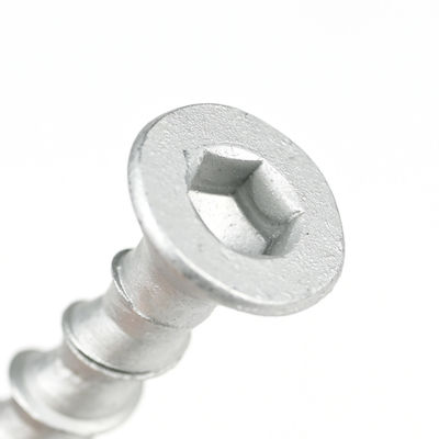 M8 60mm Ατσάλι Αγκυροβολητήρα Sus410 Hex Socket Flat Head Αυτοτρυπτική βίδα σκυροδέματος