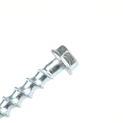 Καθαρό φινίρισμα M8 Hex Screw Heavy Duty Self Tapping Στροφές σκυροδέματος Στροφές σκυροδέματος