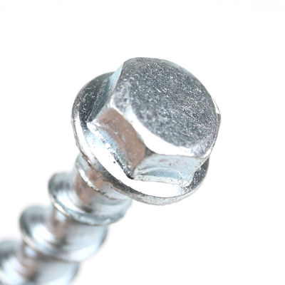 Καθαρό φινίρισμα M8 Hex Screw Heavy Duty Self Tapping Στροφές σκυροδέματος Στροφές σκυροδέματος