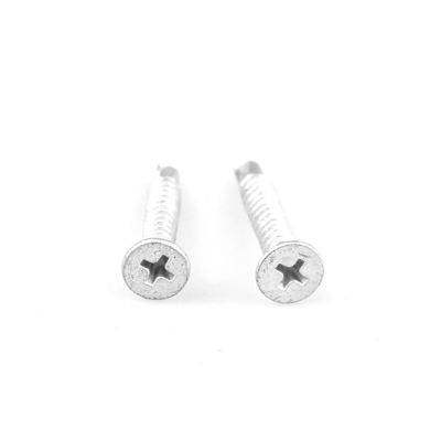 Unitek 316 410 Ατσάλι από ανοξείδωτο χάλυβα Bi Metal βίδα Ruspert Flat Head Self Drilling Screw St4.8-16x32