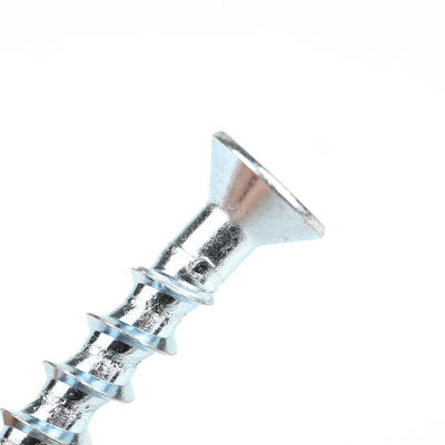 Σιδηρουργικό μπλοκ M6x50 Allen Csk Hex Bolt White Zinc Flat Head Self Tapping Anchor Bolts