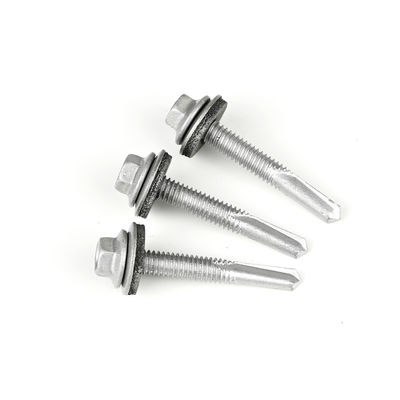GB Hex Flange Head Tek Roof Screw Ruspert Διμεταλλική διμεταλλική βίδα αυτοδιάτρησης St5.5