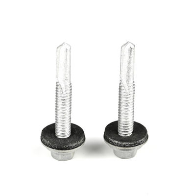 GB Hex Flange Head Tek Roof Screw Ruspert Διμεταλλική διμεταλλική βίδα αυτοδιάτρησης St5.5