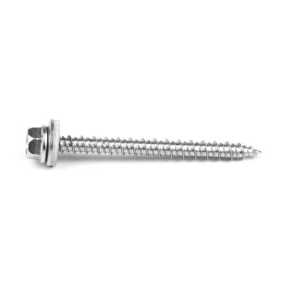 Προσαρμοσμένο Plain Finish Hex Decking Screw για Camping Star Ατσάλι από ανοξείδωτο χάλυβα Μαύρη πλάκα ψευδαργύρου