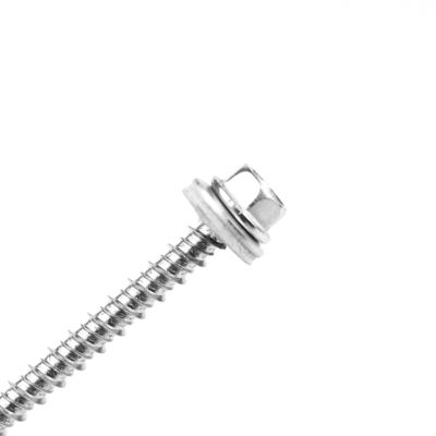 Προσαρμοσμένο Plain Finish Hex Decking Screw για Camping Star Ατσάλι από ανοξείδωτο χάλυβα Μαύρη πλάκα ψευδαργύρου